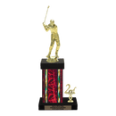 Custom Golf Swing Trophy - Type N Series 3621 - Anderson Trophy Co.