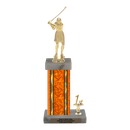 Custom Golf Swing Trophy - Type N Series 3621 - Anderson Trophy Co.