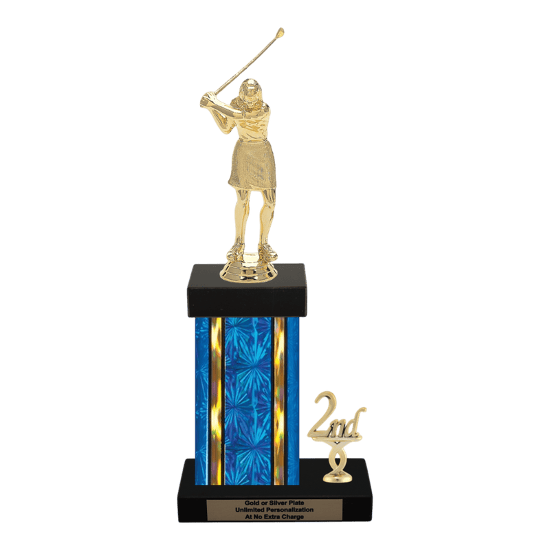 Custom Golf Swing Trophy - Type N Series 3621 - Anderson Trophy Co.