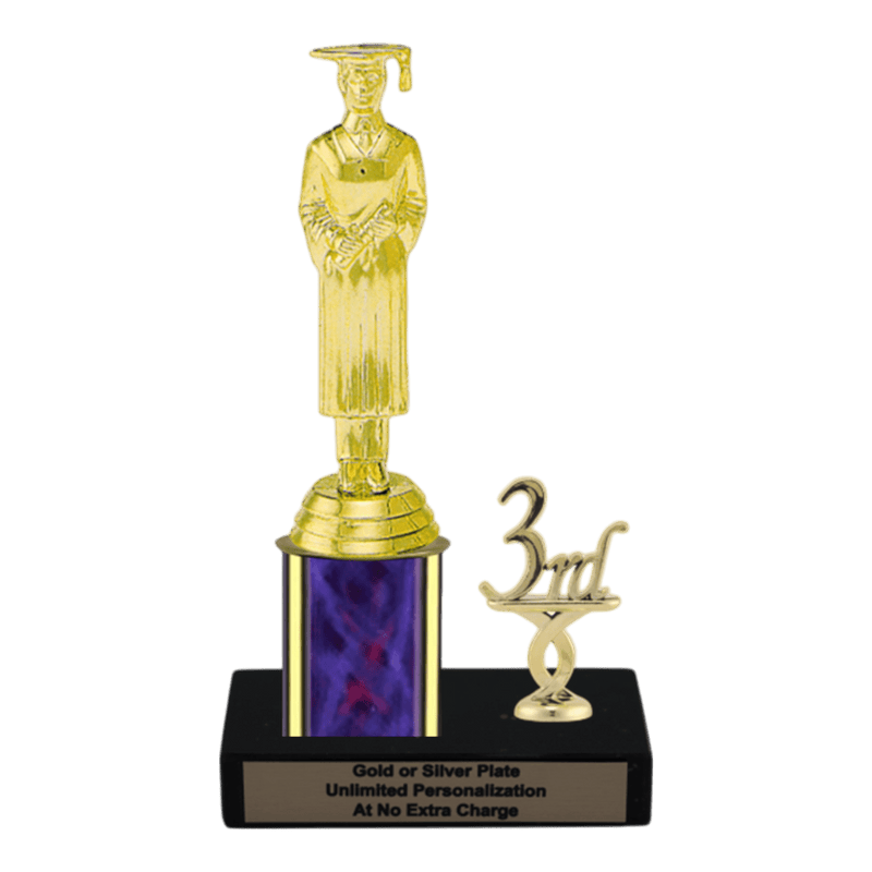 Custom Graduate Trophy - Type L Series 3567 - Anderson Trophy Co.