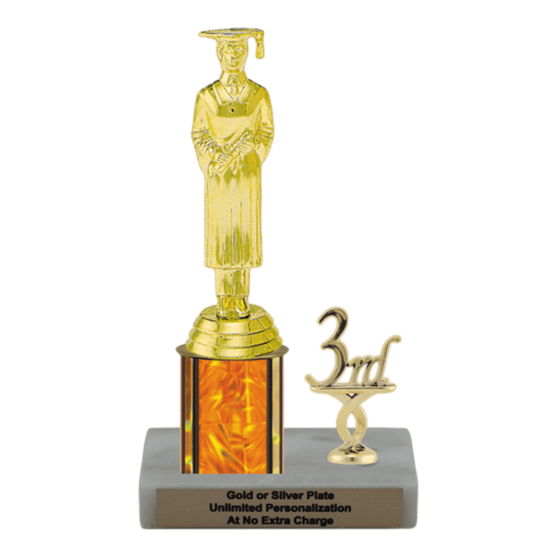 Custom Graduate Trophy - Type L Series 3567 - Anderson Trophy Co.