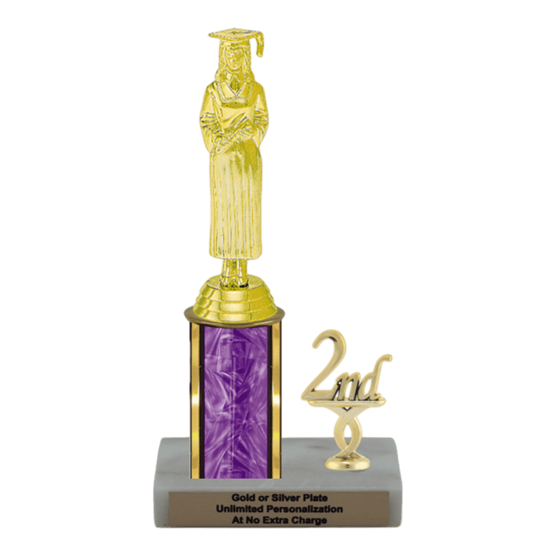 Custom Graduate Trophy - Type L Series 3567 - Anderson Trophy Co.