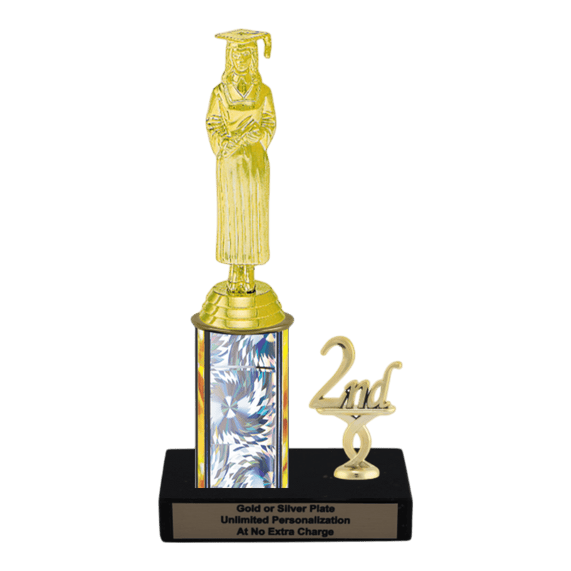 Custom Graduate Trophy - Type L Series 3567 - Anderson Trophy Co.