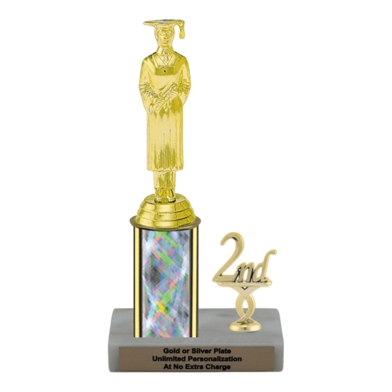 Custom Graduate Trophy - Type L Series 3567 - Anderson Trophy Co.