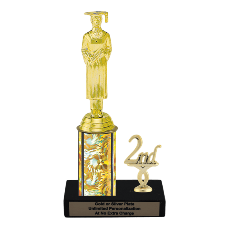 Custom Graduate Trophy - Type L Series 3567 - Anderson Trophy Co.