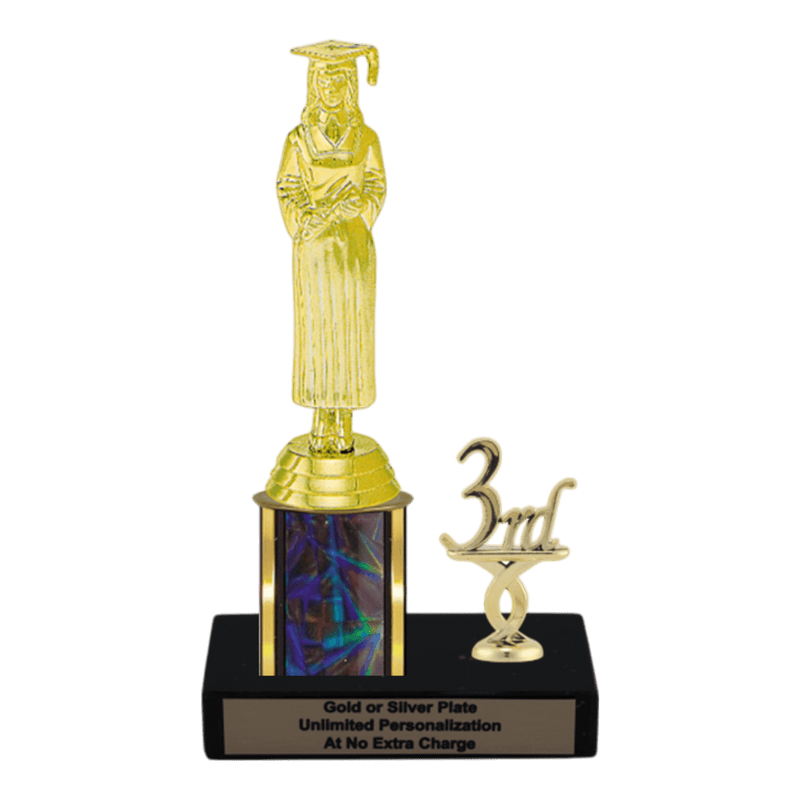 Custom Graduate Trophy - Type L Series 3567 - Anderson Trophy Co.