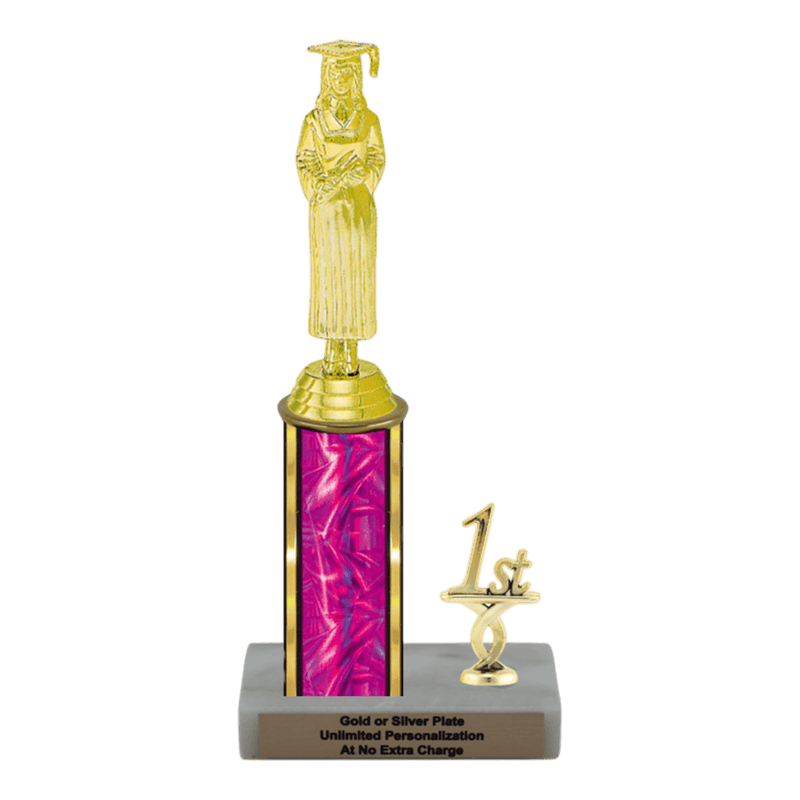 Custom Graduate Trophy - Type L Series 3567 - Anderson Trophy Co.