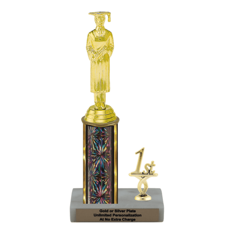 Custom Graduate Trophy - Type L Series 3567 - Anderson Trophy Co.