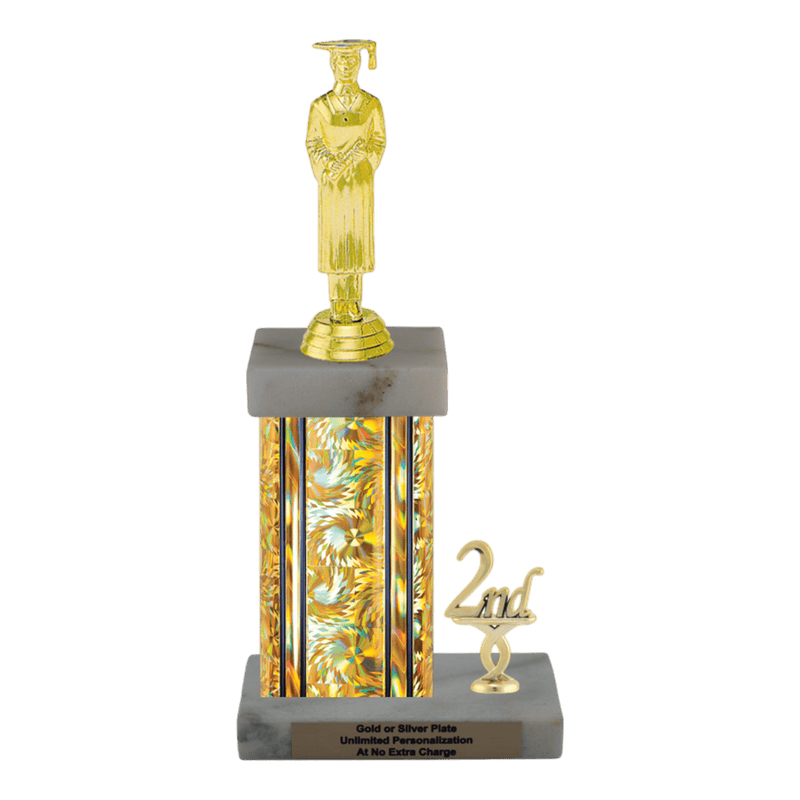 Custom Graduate Trophy - Type N Series 3567 - Anderson Trophy Co.