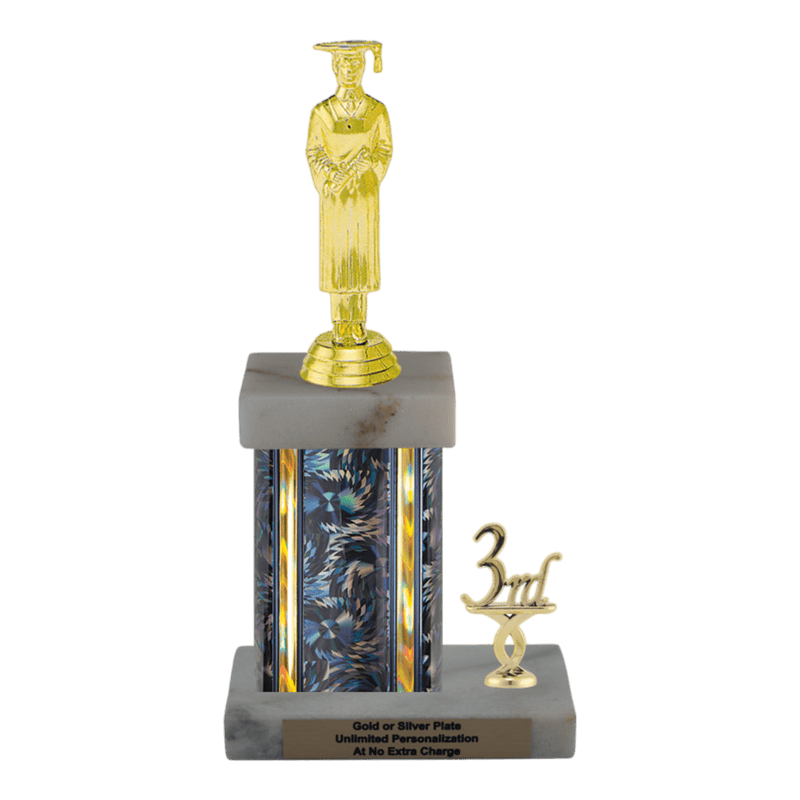 Custom Graduate Trophy - Type N Series 3567 - Anderson Trophy Co.