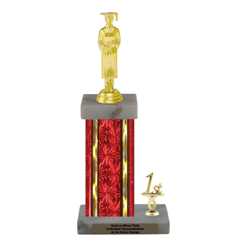 Custom Graduate Trophy - Type N Series 3567 - Anderson Trophy Co.