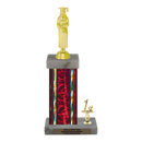 Custom Graduate Trophy - Type N Series 3567 - Anderson Trophy Co.