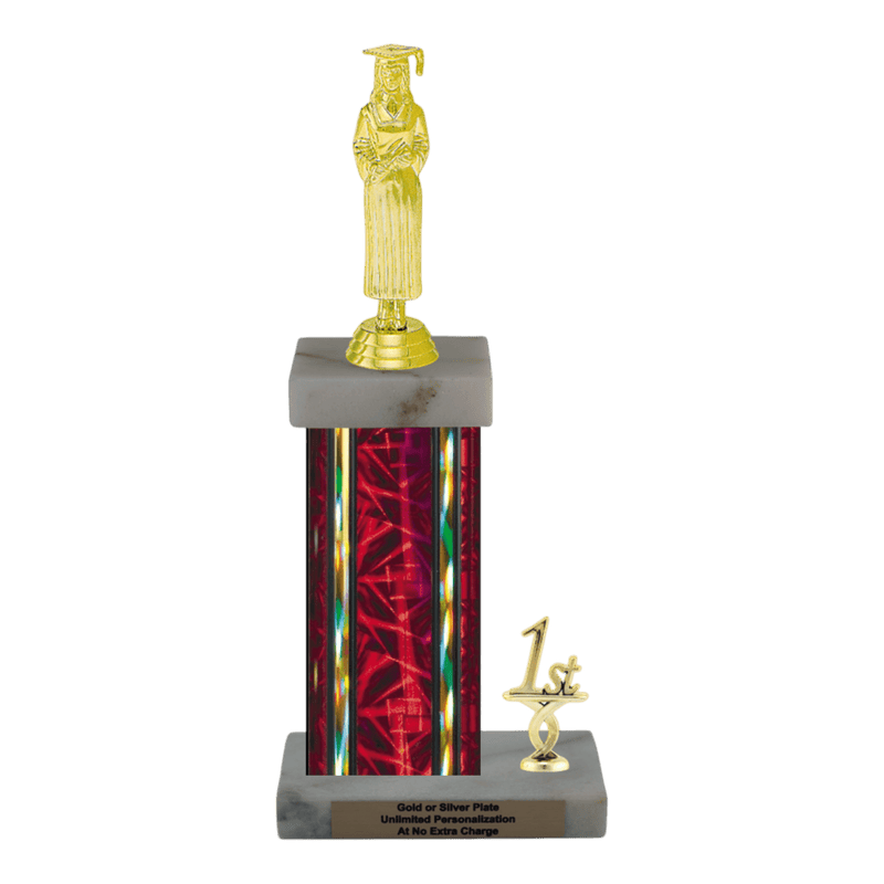 Custom Graduate Trophy - Type N Series 3567 - Anderson Trophy Co.