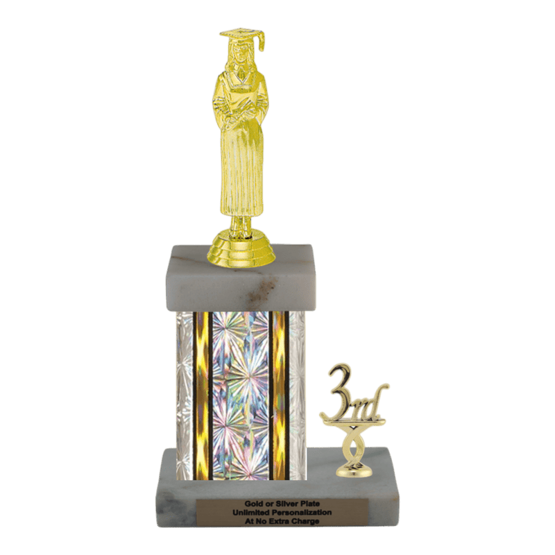 Custom Graduate Trophy - Type N Series 3567 - Anderson Trophy Co.