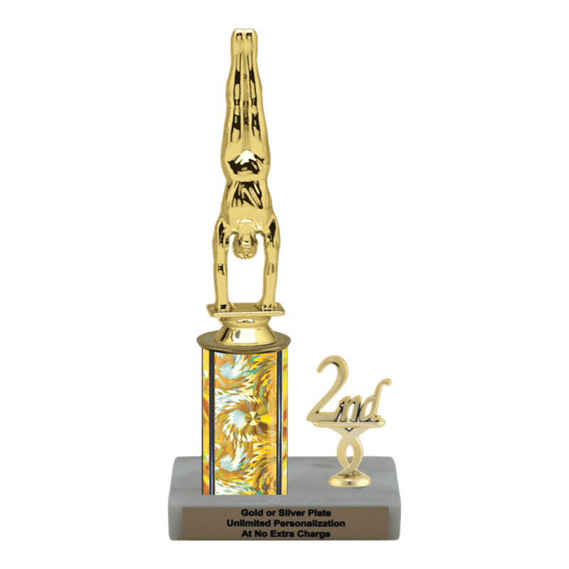 Custom Gymnastics Trophy - Type L Series 2F852 - Anderson Trophy Co.