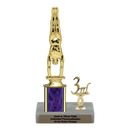 Custom Gymnastics Trophy - Type L Series 2F852 - Anderson Trophy Co.