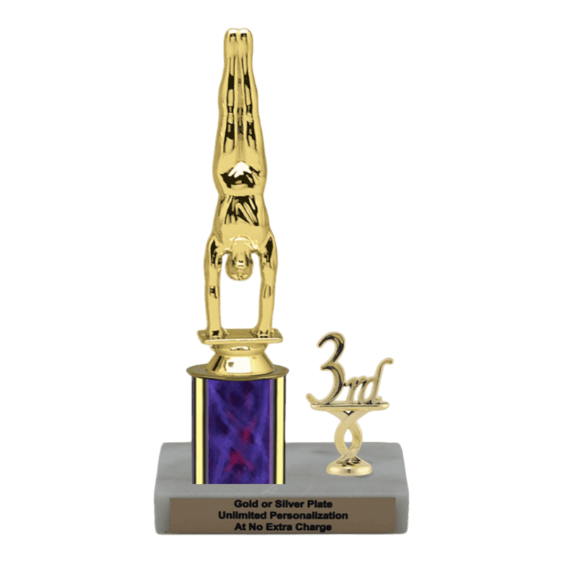 Custom Gymnastics Trophy - Type L Series 2F852 - Anderson Trophy Co.