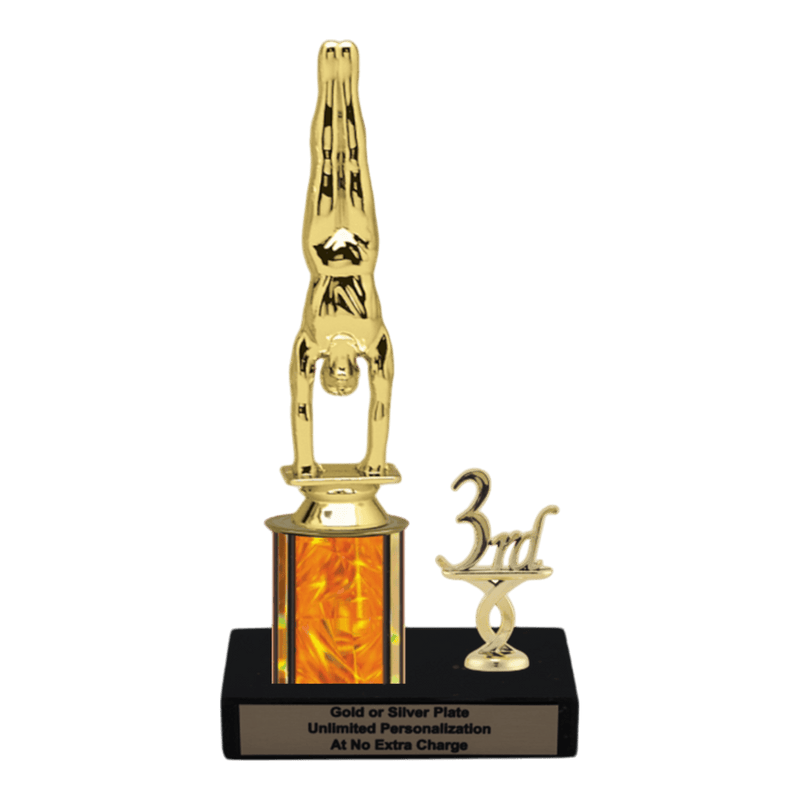 Custom Gymnastics Trophy - Type L Series 2F852 - Anderson Trophy Co.