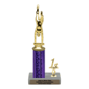Custom Gymnastics Trophy - Type L Series 2F852 - Anderson Trophy Co.
