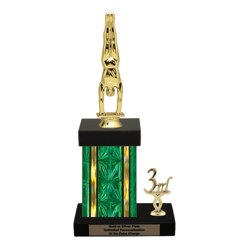 Custom Gymnastics Trophy - Type N Series 2F852 - Anderson Trophy Co.