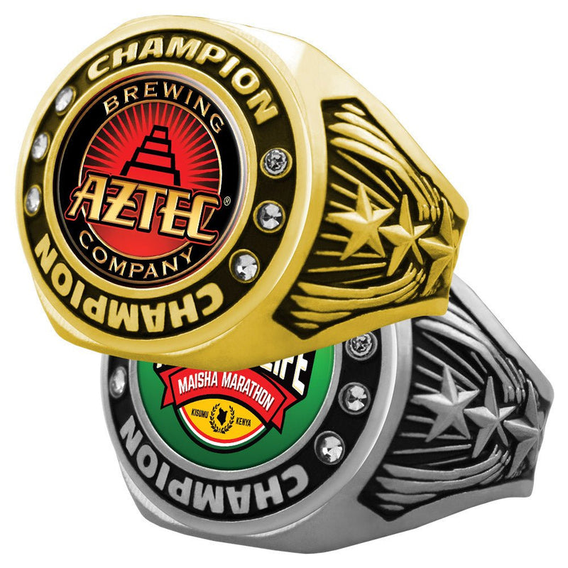 Custom Imprinted Championship Ring - AndersonTrophy.com