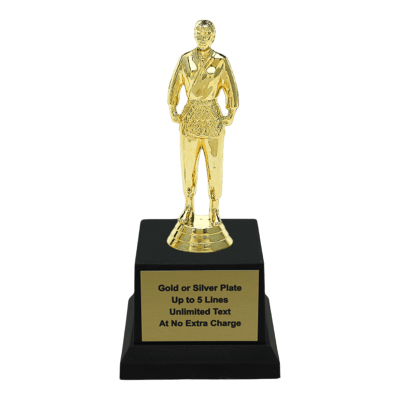 Custom Judo Trophy - Type A1 Series 3539 - Anderson Trophy Co.