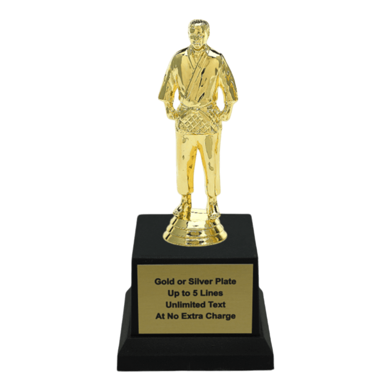 Custom Judo Trophy - Type A1 Series 3539 - Anderson Trophy Co.