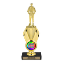 Custom Judo Trophy - Type B Series 3539/342655 - Anderson Trophy Co.