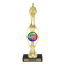 Custom Judo Trophy - Type B Series 3539/36013 - Anderson Trophy Co.