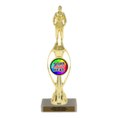 Custom Judo Trophy - Type B Series 3539/36013 - Anderson Trophy Co.