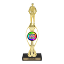 Custom Judo Trophy - Type B Series 3539/36013 - Anderson Trophy Co.