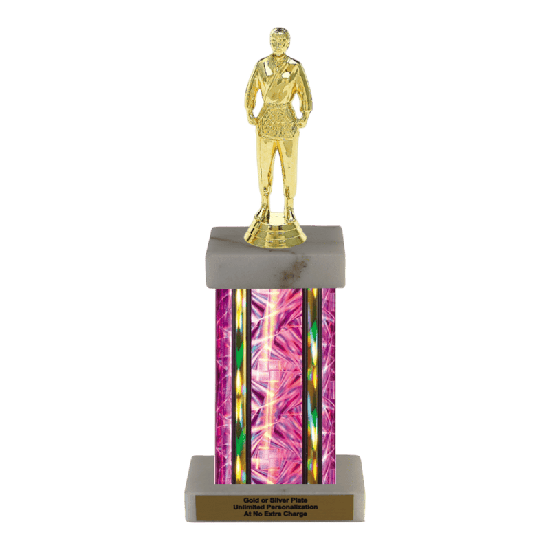 Custom Judo Trophy - Type F Series 3539 - Anderson Trophy Co.