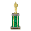 Custom Judo Trophy - Type F Series 3539 - Anderson Trophy Co.
