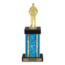 Custom Judo Trophy - Type F Series 3539 - Anderson Trophy Co.