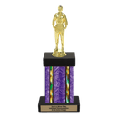 Custom Judo Trophy - Type F Series 3539 - Anderson Trophy Co.