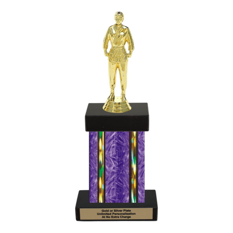 Custom Judo Trophy - Type F Series 3539 - Anderson Trophy Co.