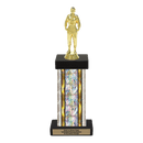 Custom Judo Trophy - Type F Series 3539 - Anderson Trophy Co.