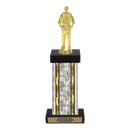 Custom Judo Trophy - Type F Series 3539 - Anderson Trophy Co.