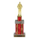 Custom Judo Trophy - Type G Series 3539 - Anderson Trophy Co.