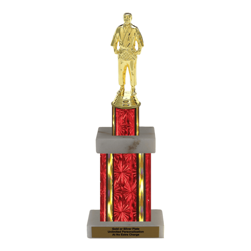 Custom Judo Trophy - Type G Series 3539 - Anderson Trophy Co.