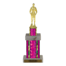 Custom Judo Trophy - Type G Series 3539 - Anderson Trophy Co.