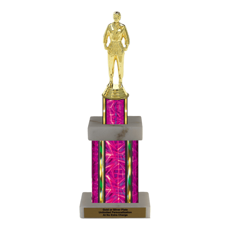 Custom Judo Trophy - Type G Series 3539 - Anderson Trophy Co.