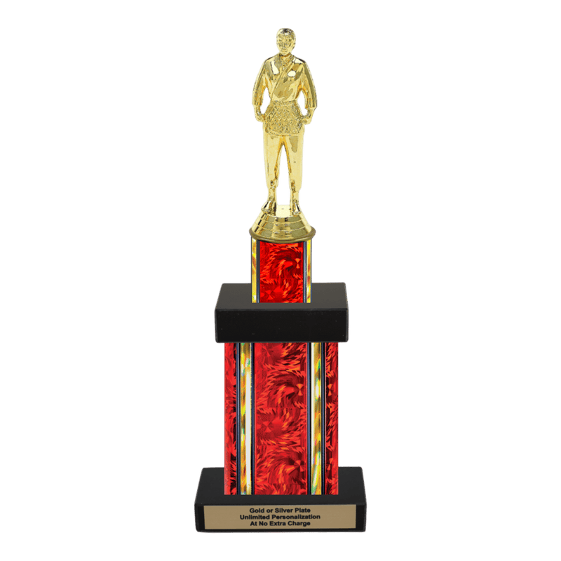 Custom Judo Trophy - Type G Series 3539 - Anderson Trophy Co.