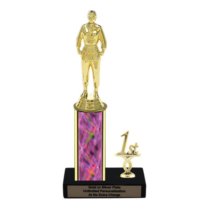 Custom Judo Trophy - Type L Series 3539 - Anderson Trophy Co.