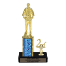 Custom Judo Trophy - Type L Series 3539 - Anderson Trophy Co.