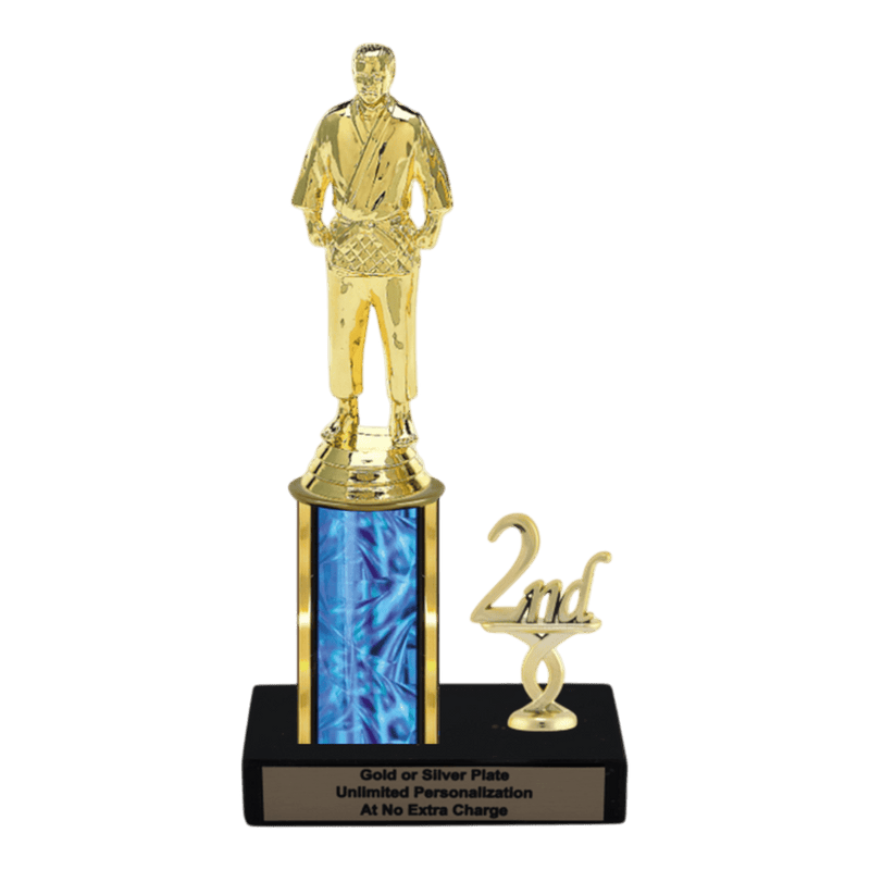 Custom Judo Trophy - Type L Series 3539 - Anderson Trophy Co.