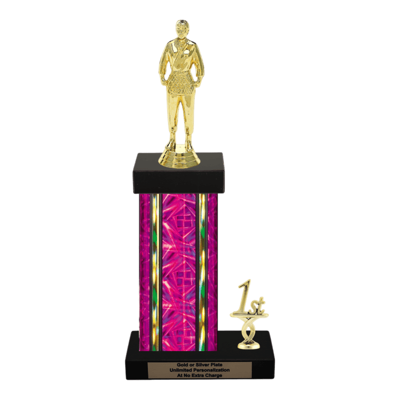 Custom Judo Trophy - Type N Series 3539 - Anderson Trophy Co.