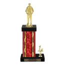Custom Judo Trophy - Type N Series 3539 - Anderson Trophy Co.