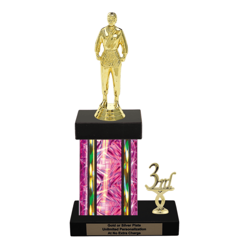 Custom Judo Trophy - Type N Series 3539 - Anderson Trophy Co.