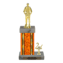 Custom Judo Trophy - Type N Series 3539 - Anderson Trophy Co.